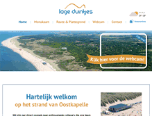 Tablet Screenshot of lageduintjes.nl